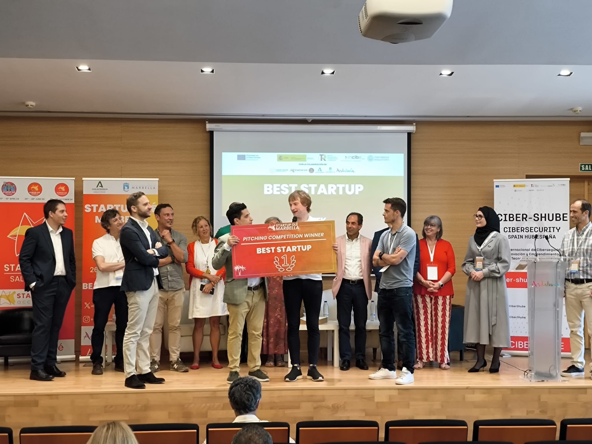 Ganador de la Competencia de Pitch de Startup Olé Marbella